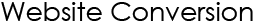 Website Conversion